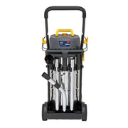Sealey Vacuum Cleaner Industrial Dust-Free Wet/Dry 38L 1100W/110V Stainless Stee Sealey - Dynamic Drive