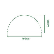 Coleman Sunwall Panel w/ Door for Event Shelter Pro XL Shade Privacy Side Wall Coleman  - Dynamic Drive