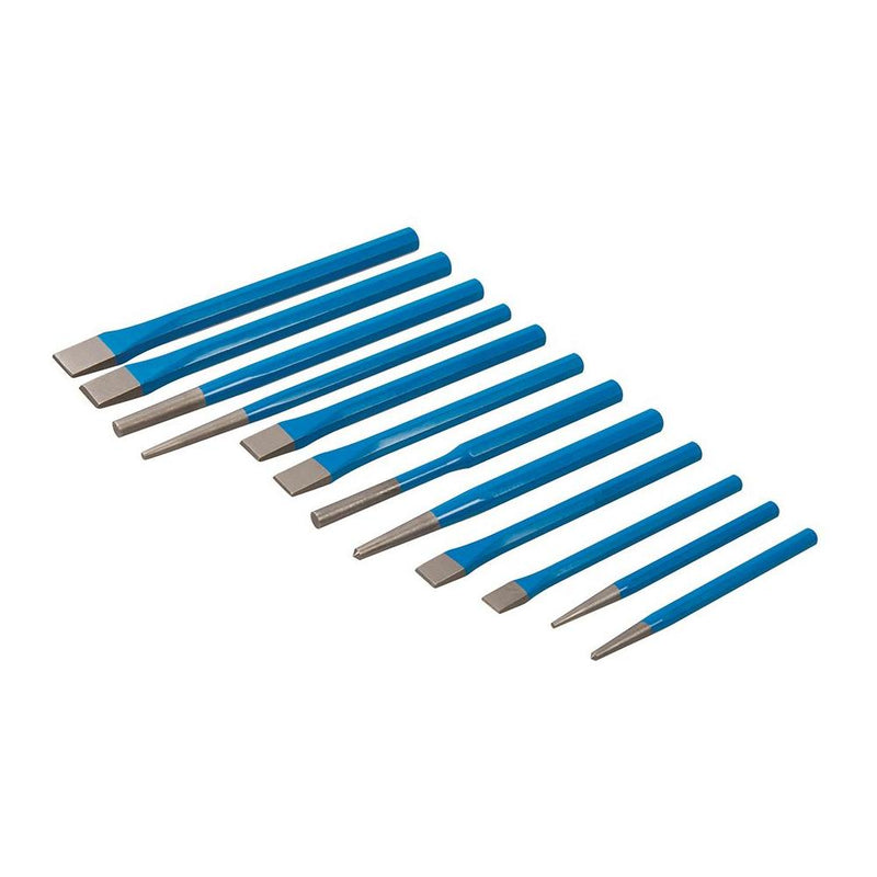 Silverline Punch & Chisel Set 12pce 12pce Silverline - Dynamic Drive