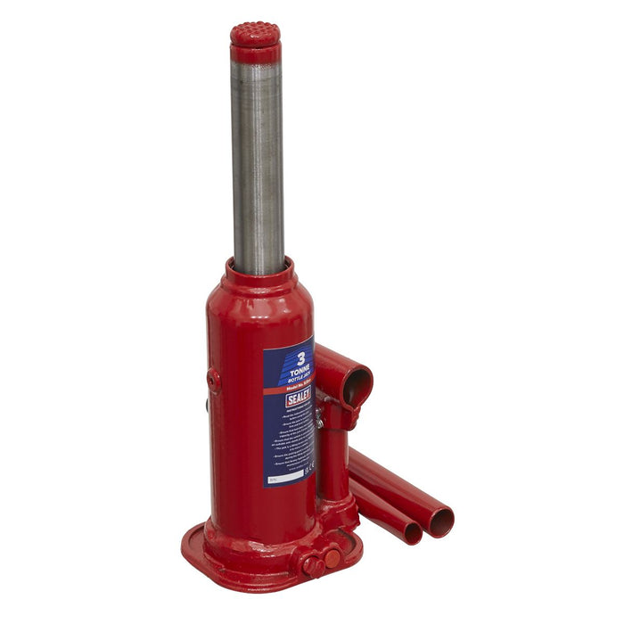 Sealey Bottle Jack 3tonne SJ3 Sealey  - Dynamic Drive