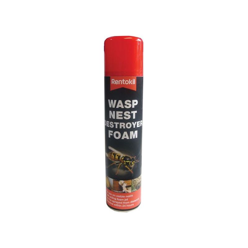 Rentokil Wasp Nest Destroy Foam Aerosol 300ml Rentokil - Dynamic Drive
