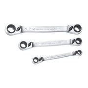 Teng Tools Ratcheting Multi Drive Ring Spanner Set 3 Pieces Teng Tools - Dynamic Drive