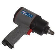 Sealey Air Impact Wrench 1/2"Sq Drive Composite Twin Hammer SA201 Sealey - Dynamic Drive