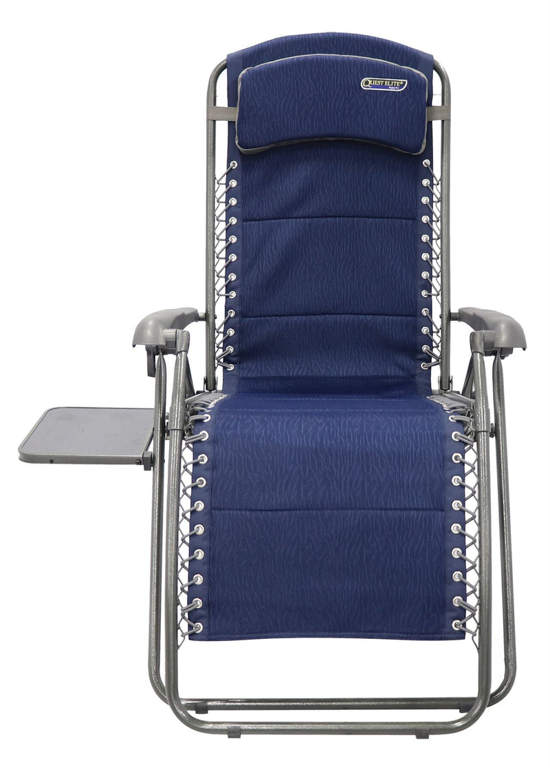 Quest Ragley Pro Relax Camping Caravan Chair with Side Table Quest - Dynamic Drive