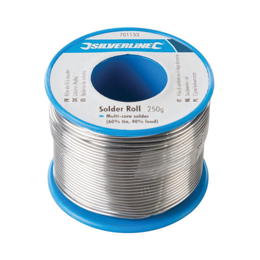 Silverline Solder Roll 250g Silverline - Dynamic Drive