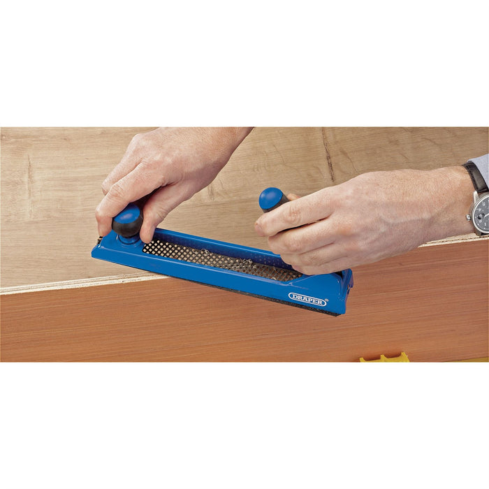Draper Adjustable Handle Multi-Rasp Wood Plane, 255mm 13848 Draper - Dynamic Drive