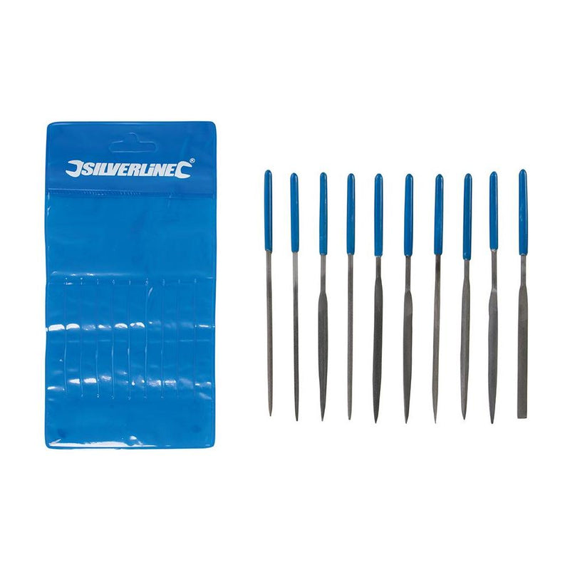 Silverline Needle File Set 10pce 10pce Silverline - Dynamic Drive