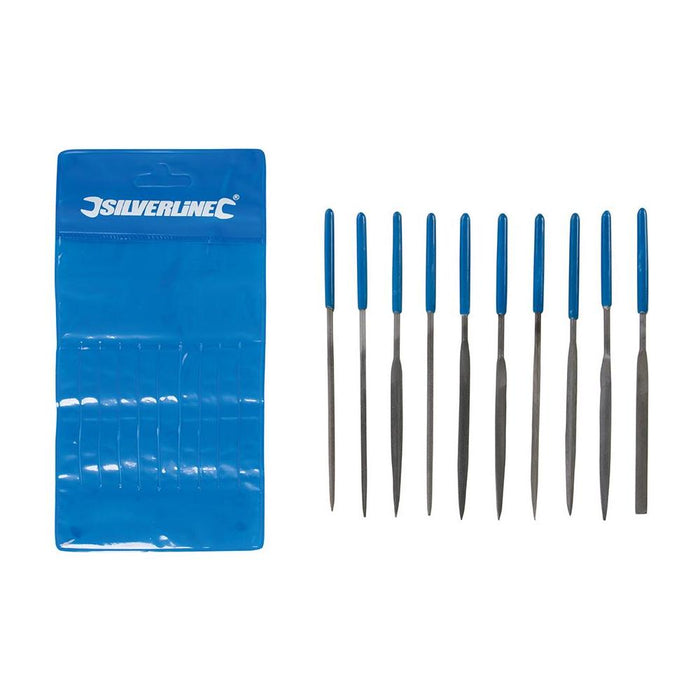 Silverline Needle File Set 10pce 10pce Silverline - Dynamic Drive