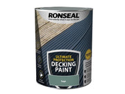 Ronseal Ultimate Protection Decking Paint Sage 5 litre Ronseal - Dynamic Drive