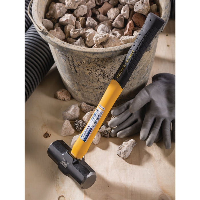 Draper Expert Fibreglass Short Shaft Sledge Hammer, 1.8kg/4lb 09937 Draper - Dynamic Drive
