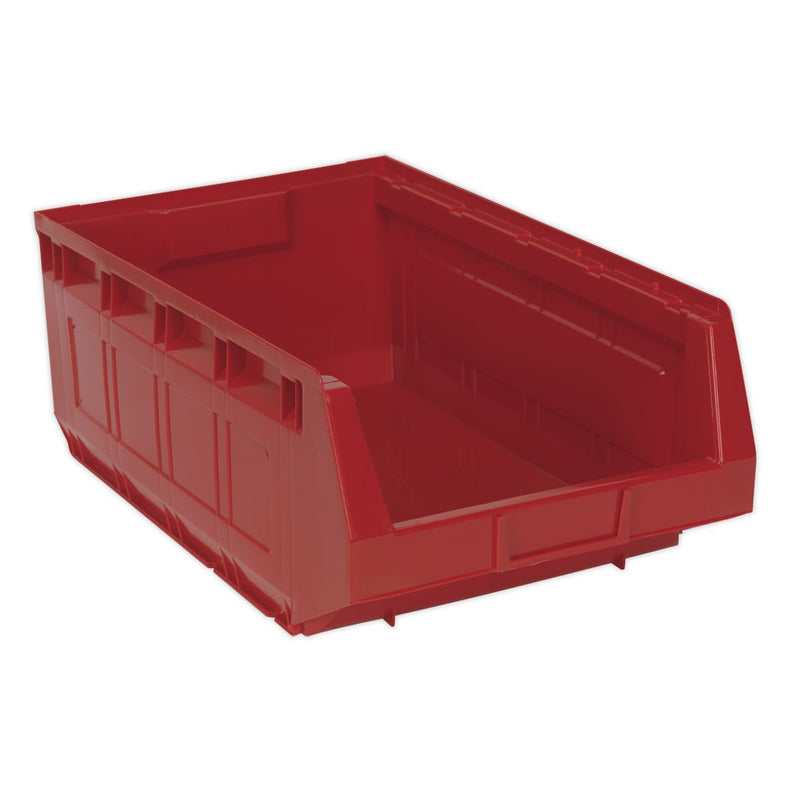 Sealey Plastic Storage Bin 310 x 500 x 190mm Red Pack of 6 TPS56R Sealey - Dynamic Drive