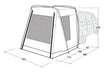 Outwell Dunecrest L Awning Green Outwell - Dynamic Drive