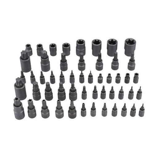 Laser Master Torx Socket Set 52pc 8349 Laser - Dynamic Drive