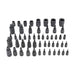 Laser Master Torx Socket Set 52pc 8349 Laser - Dynamic Drive