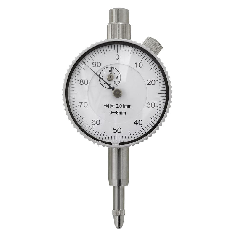 Sealey Dial Gauge Metric 8mm Deflection AK9634M Sealey - Dynamic Drive