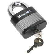 ZINC COATED STEEL BODY PADLOCK 70MM Town Tools - Dynamic Drive