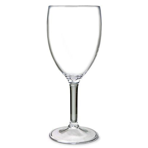 Wine Goblet Clear 10Oz 4Pk T0151CM Flamefield - Dynamic Drive