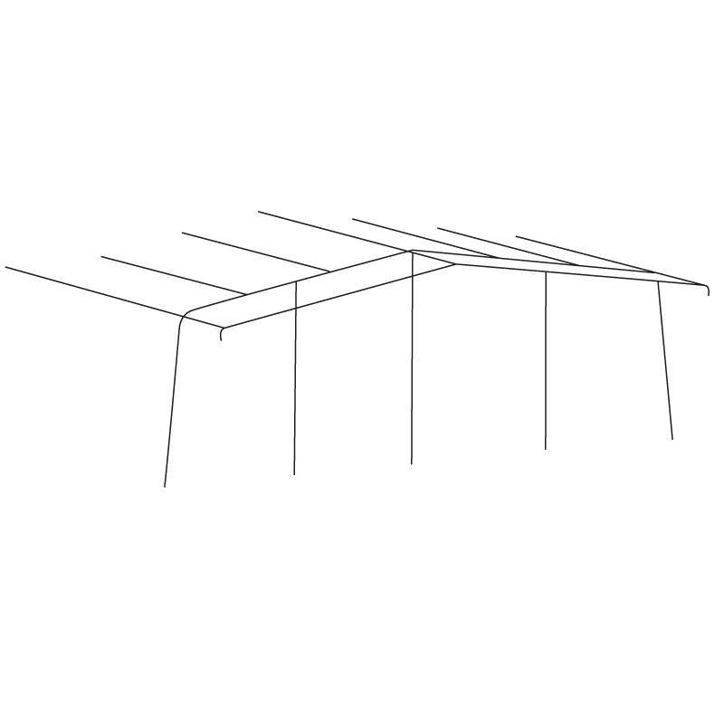 TRIGANO Poled Caravan Awning ATLANTIQUE 270 (2.7m Depth) TRIGANO - Dynamic Drive