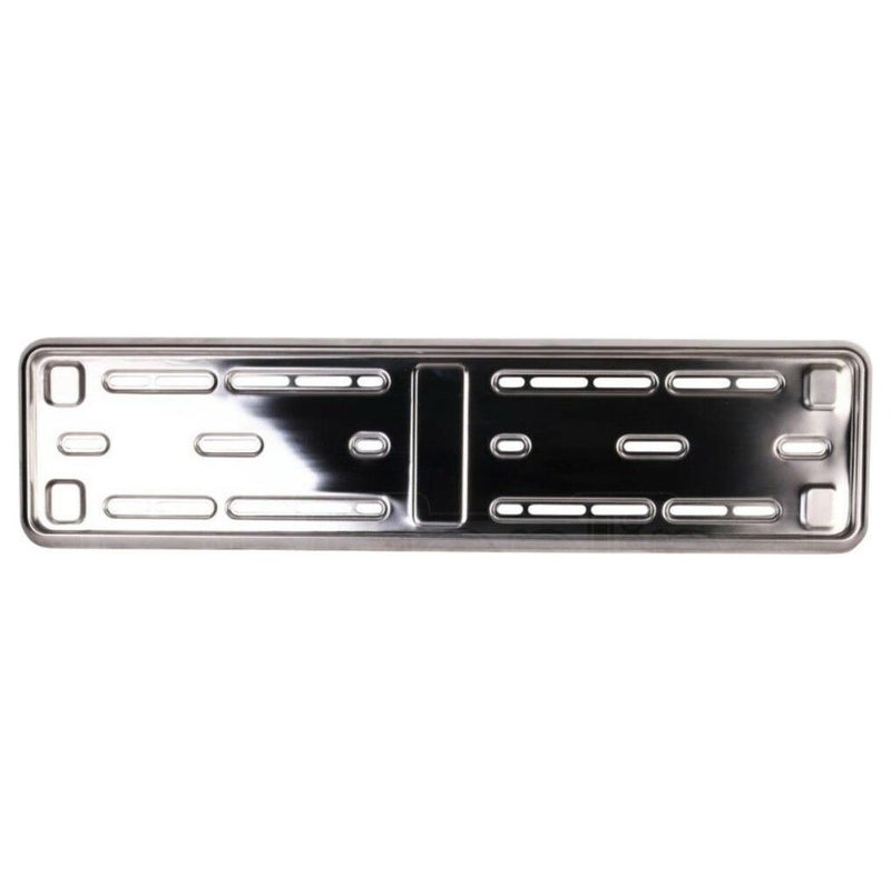 E-Tech Stainless Steel Car Registration Number Plate Holder Surround Frame x1 E-Tech - Dynamic Drive