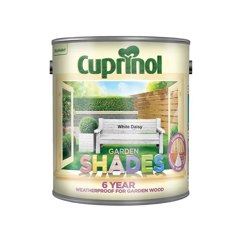 Cuprinol Garden Shades White Daisy 2.5 litre Cuprinol - Dynamic Drive