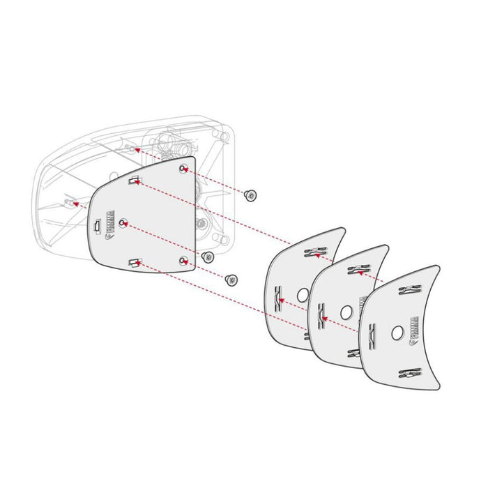 Fiamma Kit Spacer Safe Door Grey >2017 for Caravans and Motorhomes Fiamma - Dynamic Drive