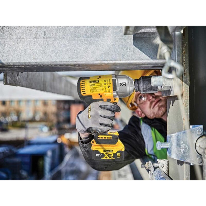Dewalt Power Tools DCF900P2T XR Brushless 1/2in High Torque Impact Wrench 18V 2 x 5.0Ah Li-ion DeWALT Power Tools - Dynamic Drive