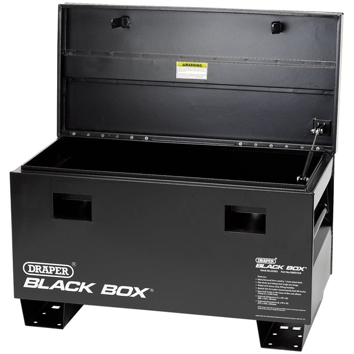 Draper Black Box Contractor's Secure Storage Box - 915 x 470 x 590mm 05543 Draper - Dynamic Drive