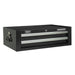 Sealey Mid-Box 2 Drawer with Ball-Bearing Slides - Black Sealey  - Dynamic Drive