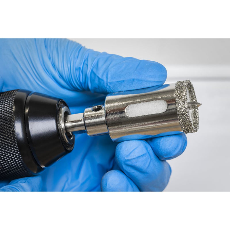 Sealey Electroplated Diamond Hole Saw 25mm DHS25 Sealey - Dynamic Drive