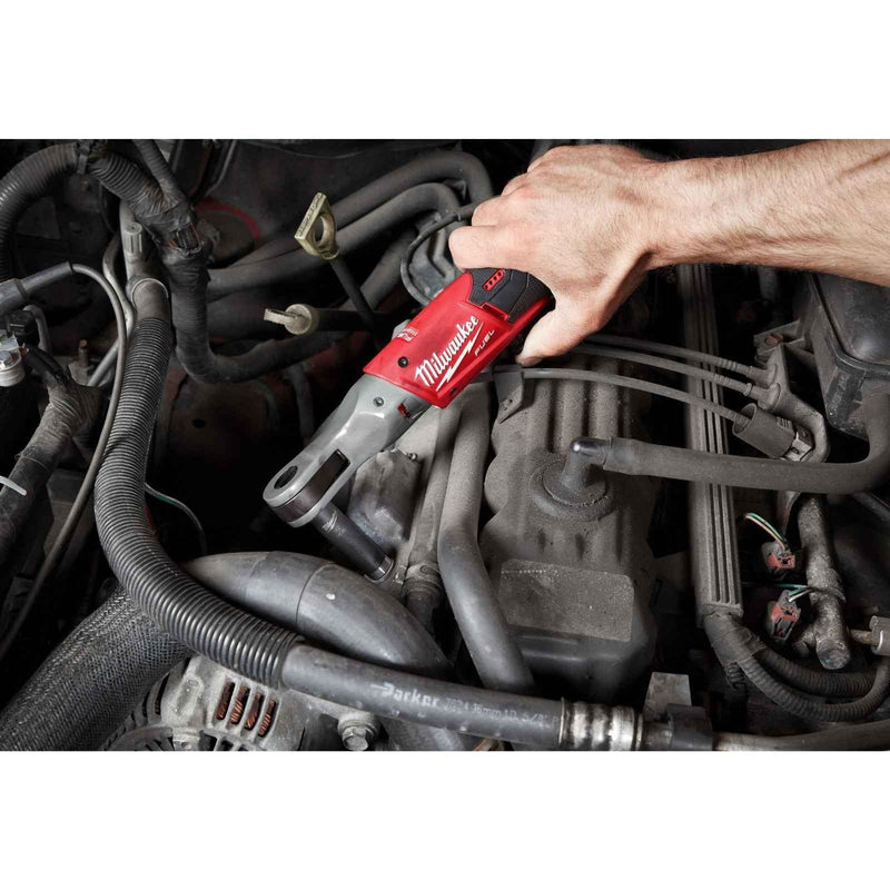Milwaukee M12 FIR12-0 Fuel Sub Compact 1/2in Impact Ratchet 12V Bare Unit Milwaukee - Dynamic Drive
