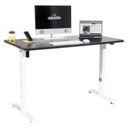 Dellonda Single Motor Adjustable-Height Electric Sit/Stand Desk - Black Desktop Dellonda - Dynamic Drive