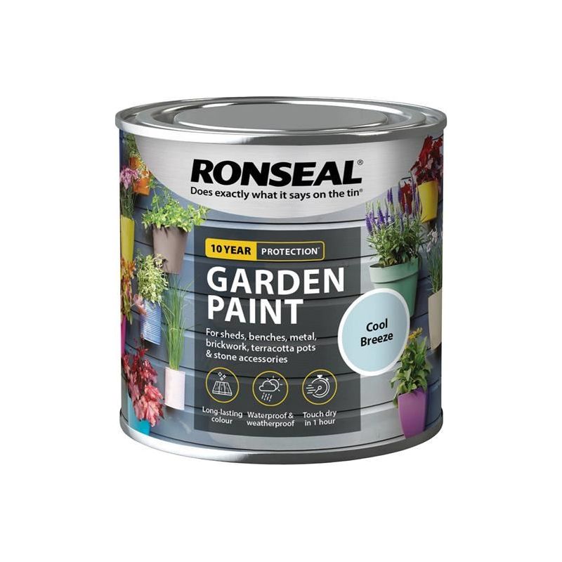 Ronseal Garden Paint Cool Breeze 250ml Ronseal - Dynamic Drive