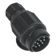Sealey Towing Plug 13-Pin Euro Plastic 12V Twin Inlet TB54 Sealey - Dynamic Drive