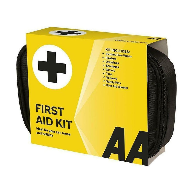 AA 45 Piece First Aid Kit Medical Emergency Bag Travel Work Home Car Office Box AA - Dynamic Drive