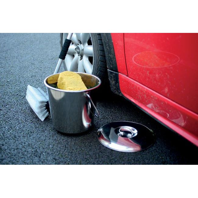 Laser Stainless Steel Bucket 12L 5929 Laser - Dynamic Drive