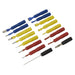 Sealey Test Lead Connector Set 16pc TLCS01 Sealey - Dynamic Drive