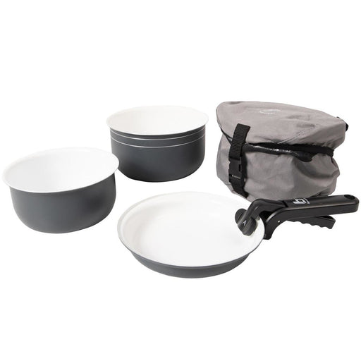 Bo-Camp Cookware Set Trekking 5 Pieces Ceramic Coating Aluminium Bo-Camp - Dynamic Drive