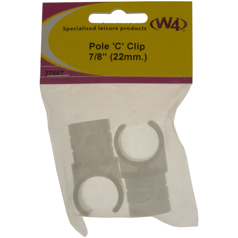 MDS1203 W4 Pole C clip 7/8in 22mm pack of 2 37667 W4 - Dynamic Drive