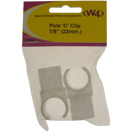 MDS1203 W4 Pole C clip 7/8in 22mm pack of 2 37667 W4 - Dynamic Drive