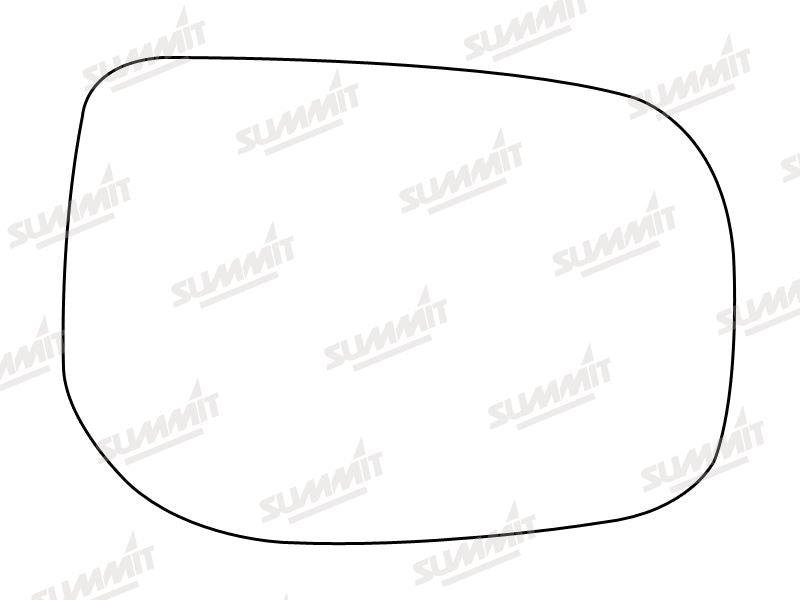 Summit Heated Base Plate With Standard Mirror Glass fits RHS Summit - Dynamic Drive