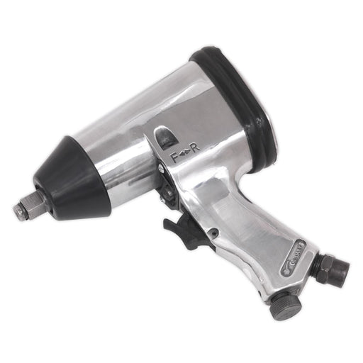 Siegen 1/2" Drive Air Impact Wrench Gun Rocking Dog Hammer 530Nm 1/4" BSP Siegen by Sealey - Dynamic Drive