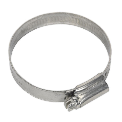 Sealey Hose Clip Stainless Steel 44-64mm Pack of 10 SHCSS2A Sealey  - Dynamic Drive