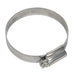 Sealey Hose Clip Stainless Steel 44-64mm Pack of 10 SHCSS2A Sealey  - Dynamic Drive