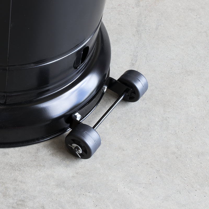 Dellonda Outdoor Garden Gas Patio Heater 13kW Commercial & Domestic Use Black Dellonda  - Dynamic Drive
