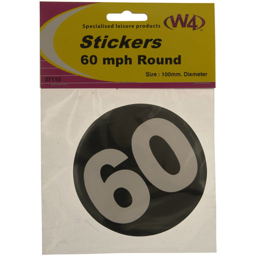 W4 60Mph Sticker 37110 W4 - Dynamic Drive