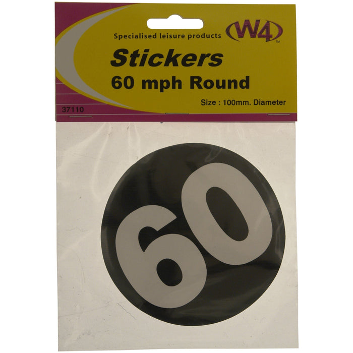 W4 60Mph Sticker 37110 W4 - Dynamic Drive