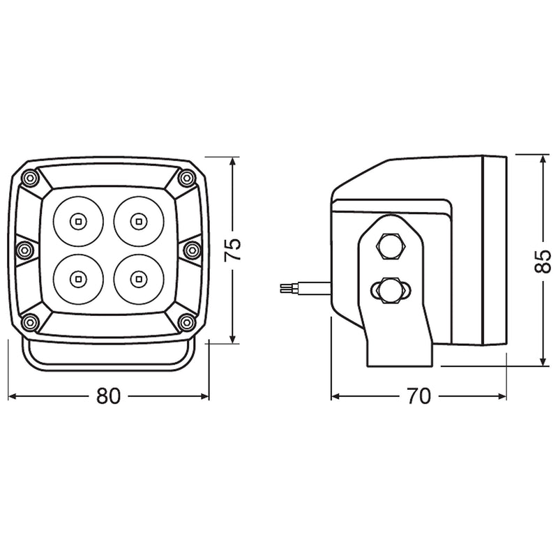 Osram LEDriving - Value Series (off-road) LEDWL101-SP Worklight Osram - Dynamic Drive
