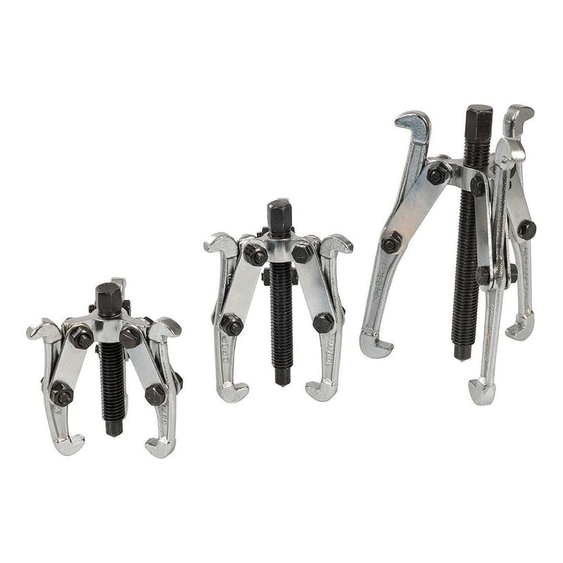 Silverline Gear Puller Set 3pce 75, 100 & 150mm Silverline - Dynamic Drive