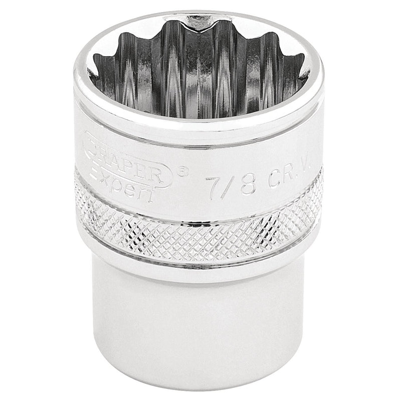Draper HI-TORQ 12 Point Socket, 3/8" Sq. Dr., 7/8" 49483 Draper - Dynamic Drive