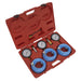 Sealey Air Brake Test Gauge Set Commercial VS932 Sealey - Dynamic Drive